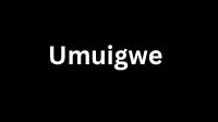 Umuigwe